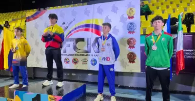 Estudiante del Conalep gana medalla de bronce en Colombia