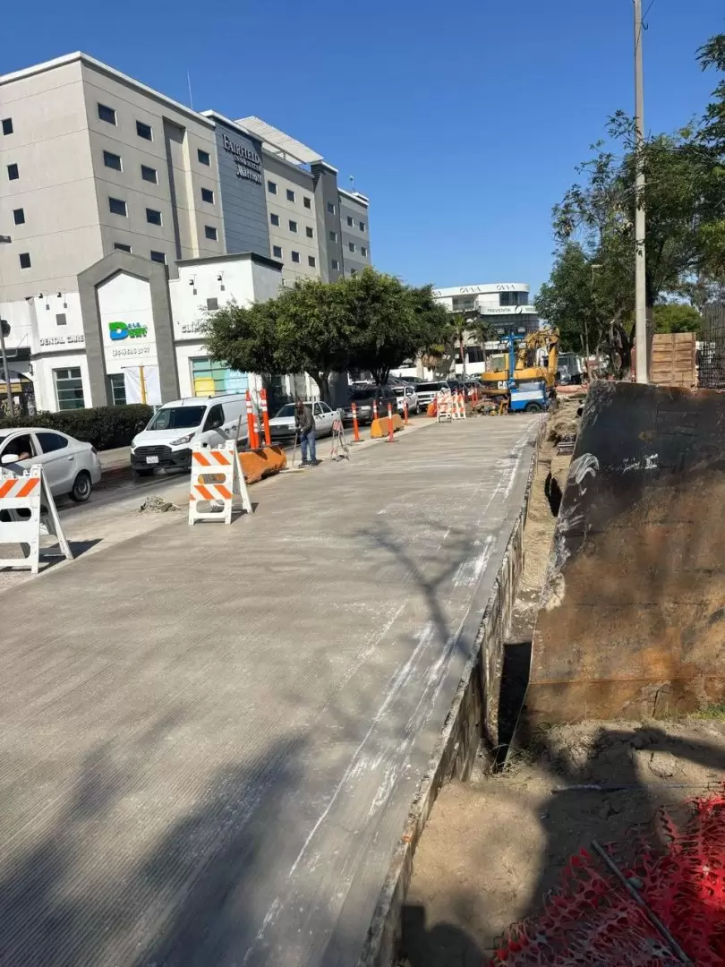 Fase final de rehabilitaci�n del colector S�nchez Taboada