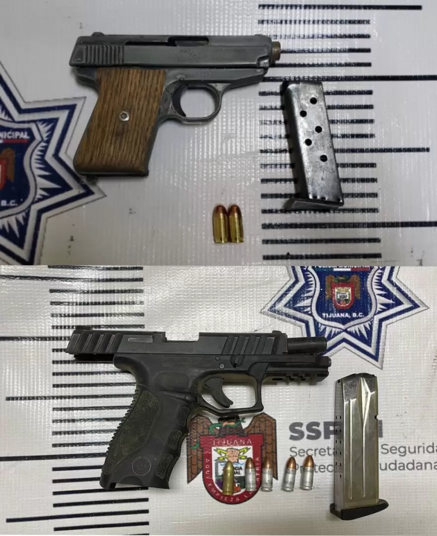 Detenidos por posesi�n de arma de fuego