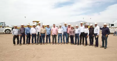 Entrega de apoyos en la sierra alta de Sonora