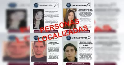 Personas con reporte de b�squeda