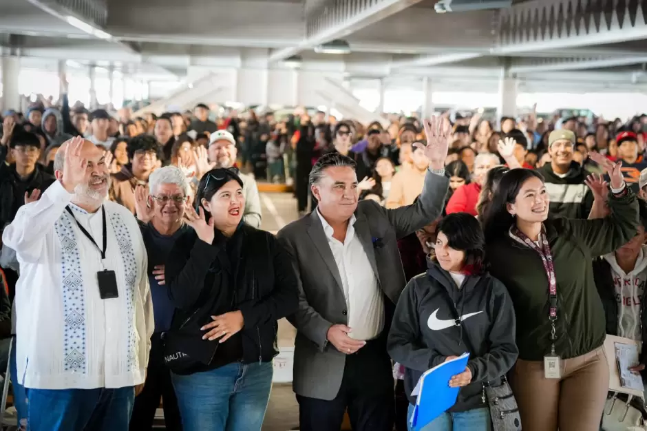 Entrega de beca Benito Ju�rez