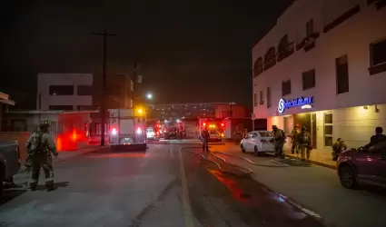Conato de incendio en laboratorio cl�nico de la colonia Empleados Federales