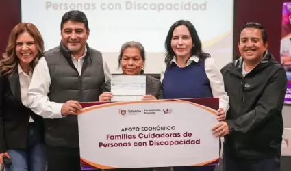 Pograma de Apoyos Econ�micos a Familias Cuidadoras de Personas con Discapacidad.