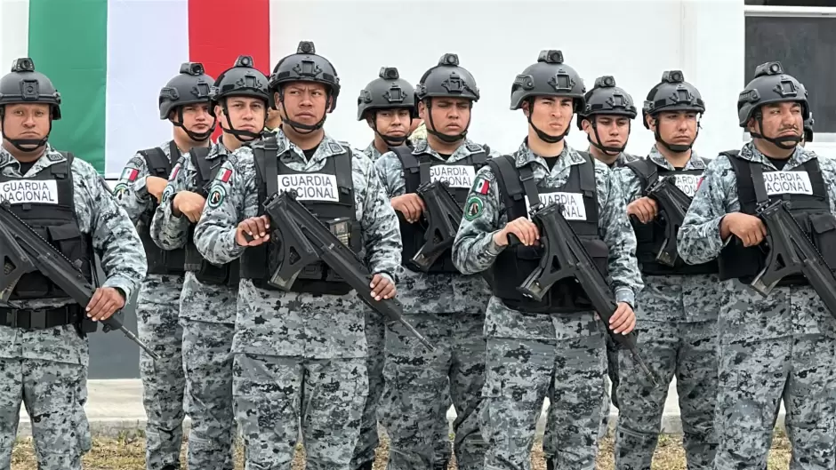 Compa��a de la Guardia Nacional en Tijuana