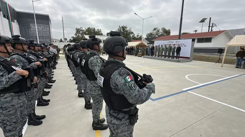 Compa��a de la Guardia Nacional en Tijuana