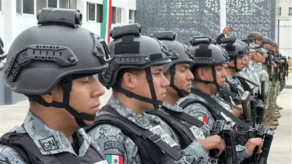Compa��a de la Guardia Nacional en Tijuana