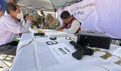 S� al desarme, s� a la paz