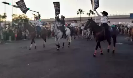 Manifestaci�n de la ExpoGan