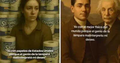 El genio malinterpret� mi deseo