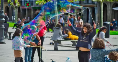 ni�os, parque, D�a del Ni�o