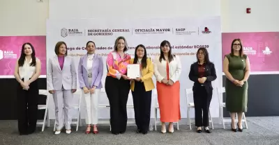 Certifican a personal de primer contacto en atenci�n a mujeres v�ctimas de viole