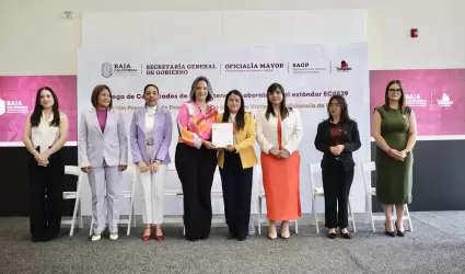Certifican a personal de primer contacto en atenci�n a mujeres v�ctimas de viole