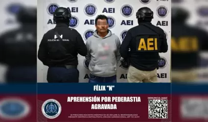 Imputado por pederastia agravada