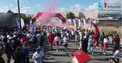 Miles participan en "Corre con Color" 2025 de Fundaci�n Castro Lim�n