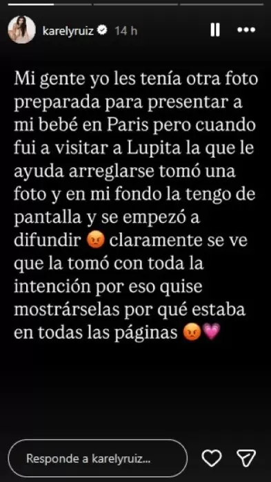 Publicaci�n Karely Ruiz