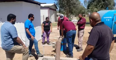 Asesor�a t�cnica a comit�s de agua en ejidos Saltillo y M�xico