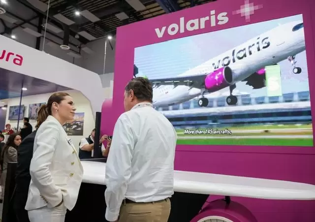 Despega BC con nueva ruta Volaris y mayor capacidad de transporte a�reo: Gobernadora Marina del Pilar en Tianguis Tur�stico
