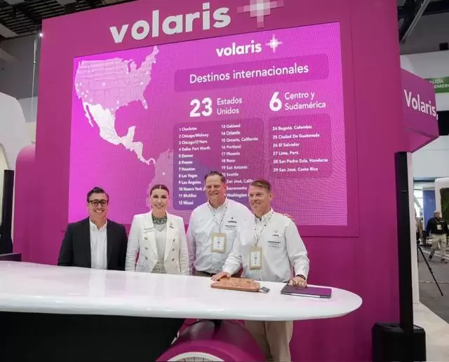 Despega BC con nueva ruta Volaris y mayor capacidad de transporte a�reo: Gobernadora Marina del Pilar en Tianguis Tur�stico