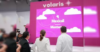 Despega BC con nueva ruta Volaris y mayor capacidad de transporte a�reo: Goberna