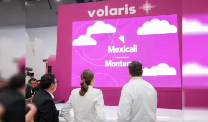 Despega BC con nueva ruta Volaris y mayor capacidad de transporte a�reo: Goberna