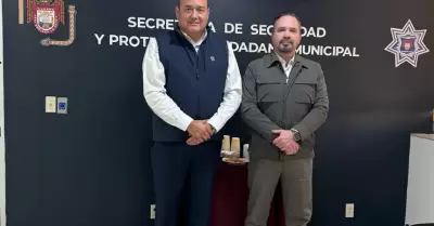 Se re�ne ombudsperson con secretario de Seguridad Ciudadana de Tijuana