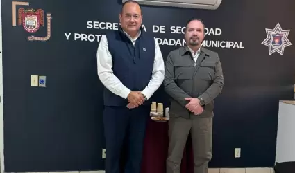 Se re�ne ombudsperson con secretario de Seguridad Ciudadana de Tijuana