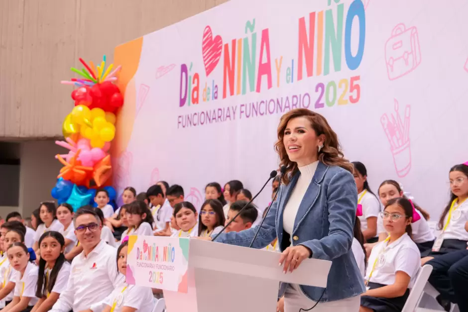 Asume ni�a Paulette Rueda Flores como gobernadora de Baja California por un d�a