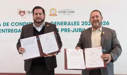 Firma de Condiciones Generales de Trabajo 2025-2026