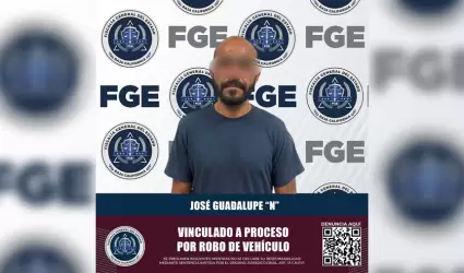 Vinculado a proceso para imputado por robo equiparado de veh�culo de motor
