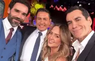 Fernando Colunga, primer beso de Andrea Legarreta desde que termin� con Erik