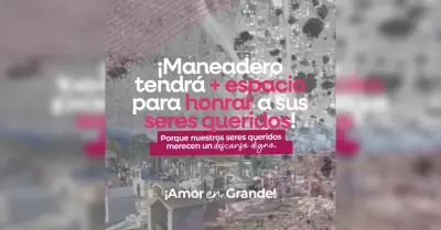 Ampliaci�n del pante�n de Maneadero
