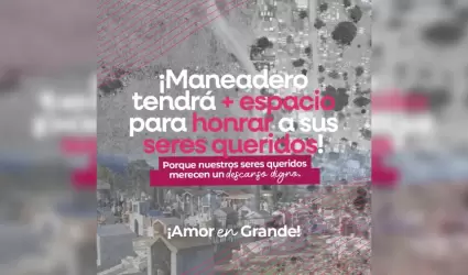 Ampliaci�n del pante�n de Maneadero