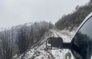 VIDEO Cae aguanieve en zona de incendio forestal en N�cori Chico