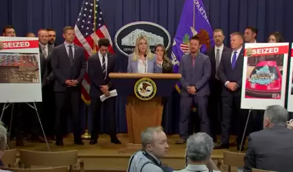 Pam Bondi anuncia un decomiso hist�rico de fentanilo