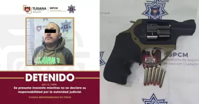 Elemento de la Polic�a Comercial detenido por portaci�n de arma de fuego
