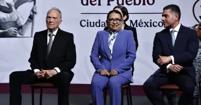 Gertz Manero, Rosa Icela Rodr�guez y Garc�a Harfuch