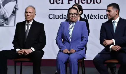 Gertz Manero, Rosa Icela Rodr�guez y Garc�a Harfuch