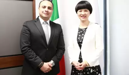 Estrechan lazos la Fiscal�a de Baja California y el Consulado de China en Tijuan