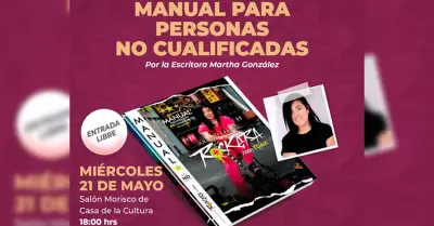 Presentaci�n de libro "Manual para personas no cualificadas"
