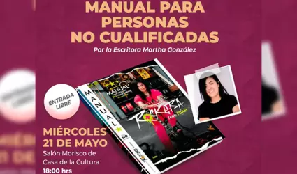 Presentaci�n de libro "Manual para personas no cualificadas"