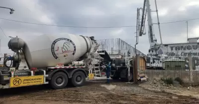 Avance en obra de agua potable en el ej. L�zaro C�rdenas