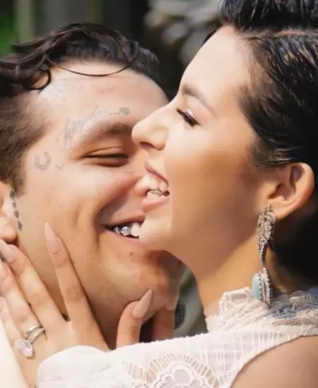 Christian Nodal y �ngela Aguilar