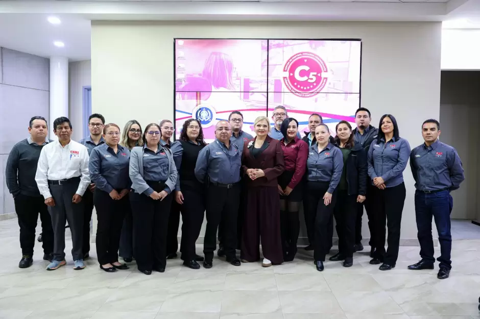 Fiscal general realiza recorrido de supervisi�n en las instalaciones del C5