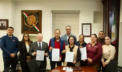 Convenio para dar certeza jur�dica a predios de oficiales de Seguridad Ciudadana