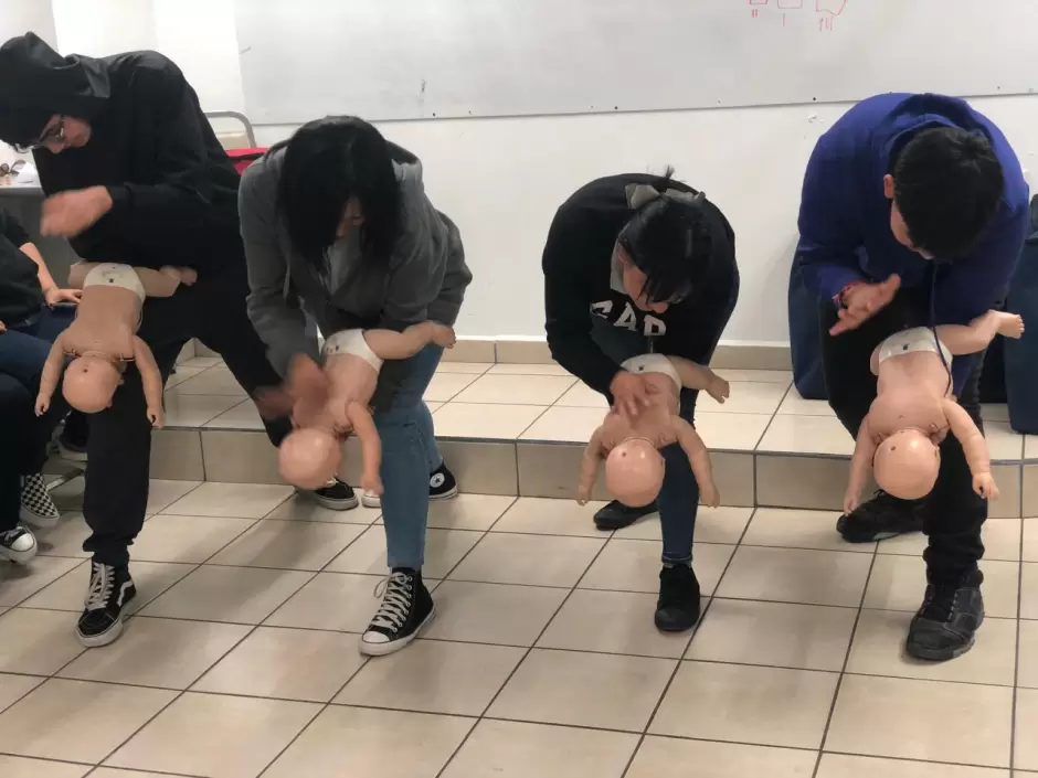 Capacitaci�n en primeros auxilios a escuelas p�blicas de Tijuana