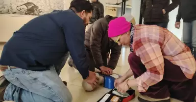 Capacitaci�n en primeros auxilios a escuelas p�blicas de Tijuana