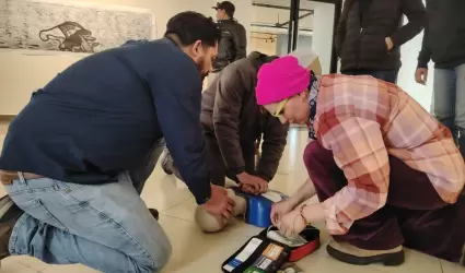Capacitaci�n en primeros auxilios a escuelas p�blicas de Tijuana