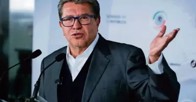 Ricardo Monreal, coordinador de Morena en la C�mara de Diputados.