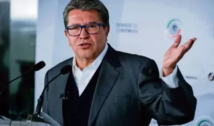 Ricardo Monreal, coordinador de Morena en la C�mara de Diputados.